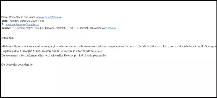 Zece români sunt blocați pe o navă de croazieră lângă Roma. „Toți ceilalți pleacă, Ambasada României nu lucrează duminică”