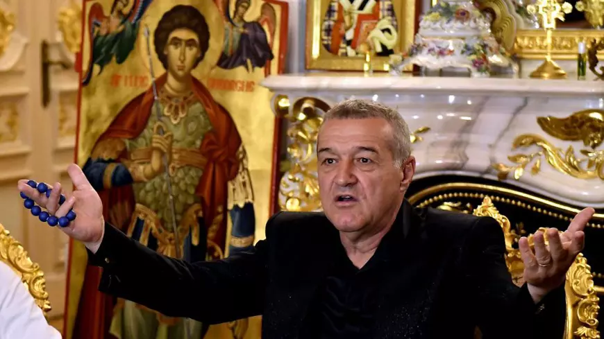 VIDEO Gigi Becali a fost la mânăstire și a făcut din nou donații: ”La noi o să treacă, noi avem Liturghia”