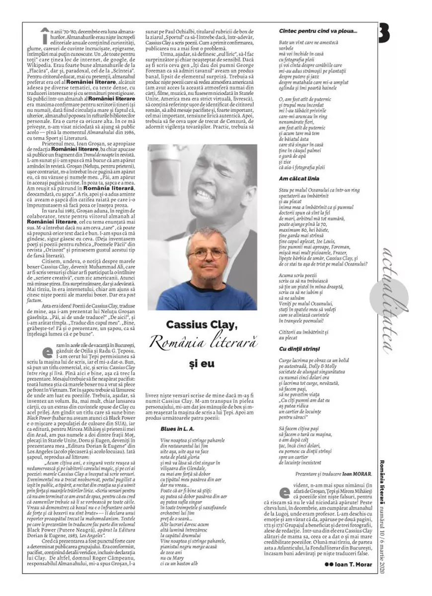 Ce să faci de coronavirus: scriitorul Ioan T. Morar trage tare să termine cartea ”Fake news în Epoca de Aur”