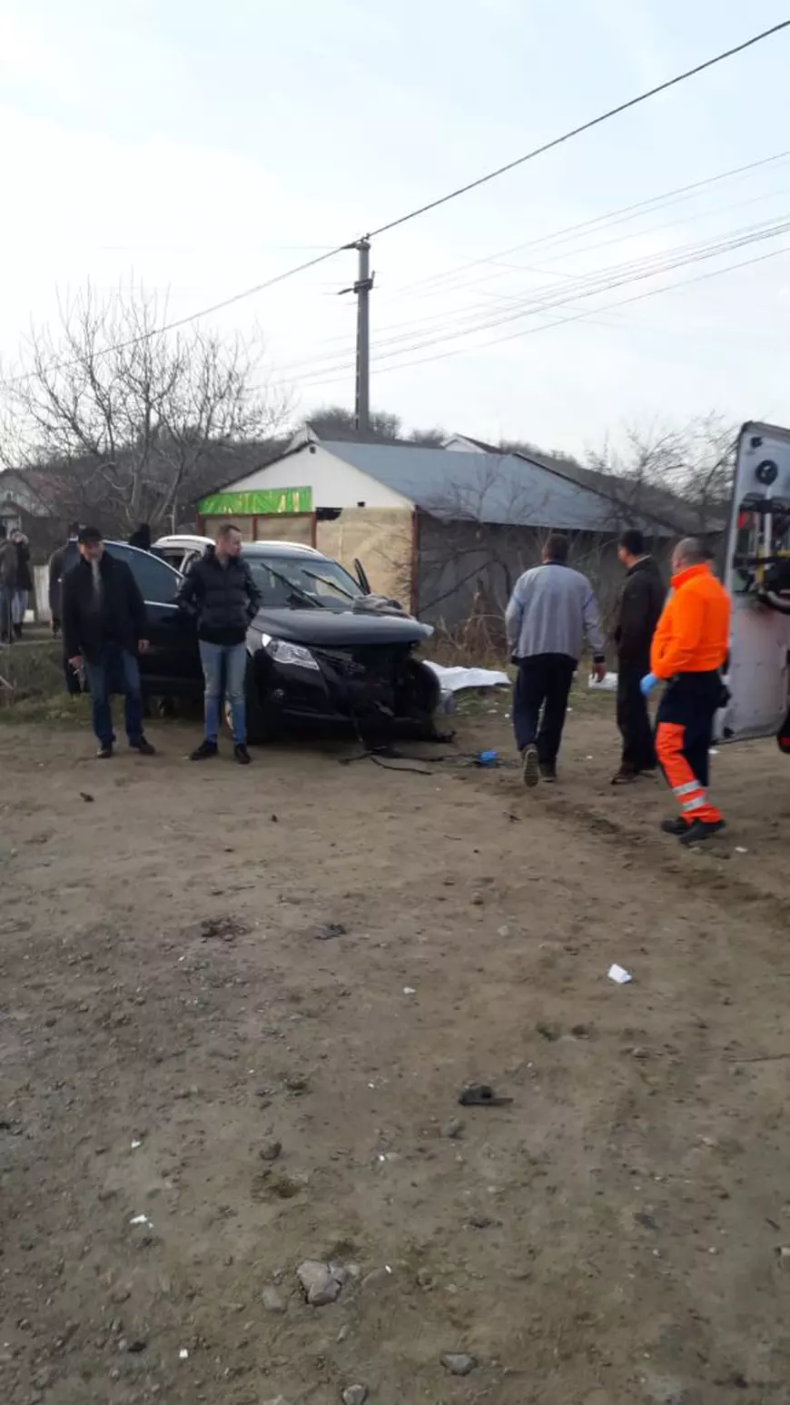 Accident la Vaslui, planul rosu activat