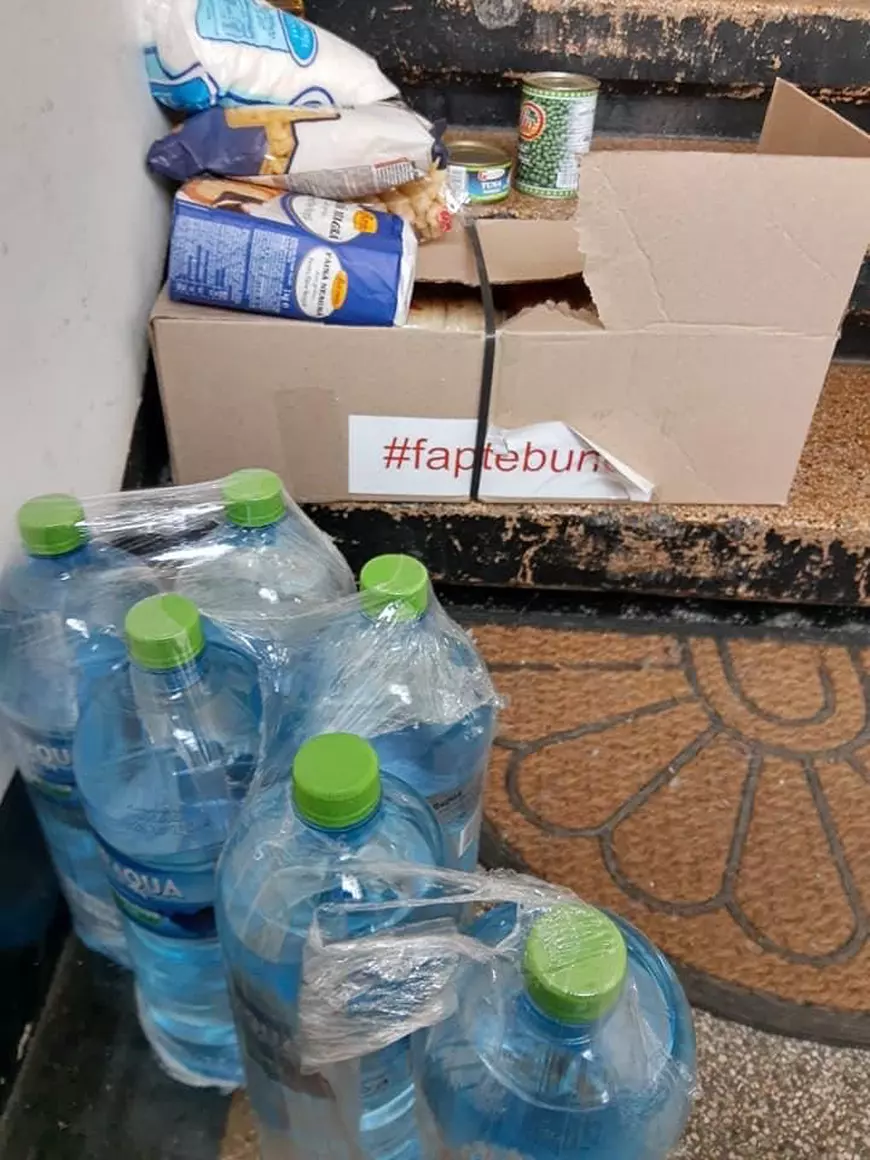 “Pomană electorală de COVID”. Oamenii lui Florea împart făină, zahăr și apă pe străzile cu vile din sectorul 5