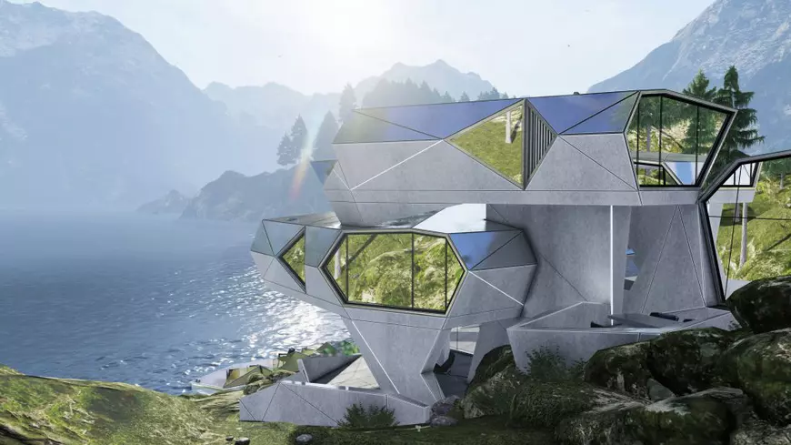 Un arhitect rus a proiectat o casă capabilă să te protejeze de orice, inclusiv de coronavirus