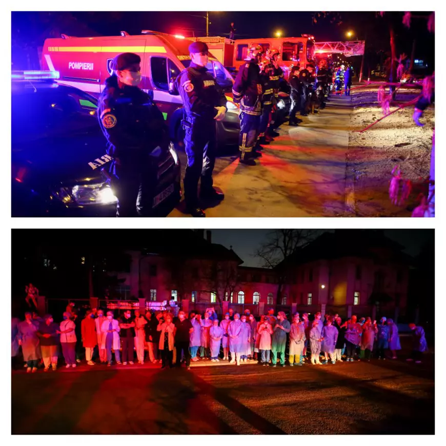 Imagini emoționante la Timișoara. Luminile, aprinse în tot orașul în semn de prețuire pentru medici