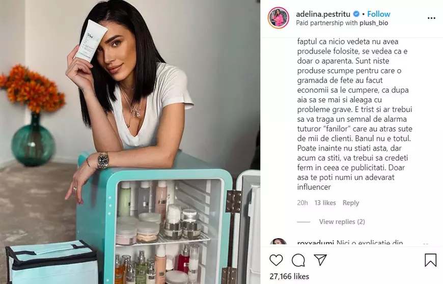Deși zeci de tinere au acuzat că le-au distrus tenul, influenceri și vedete nu se dezic de produsele Plush Bio. Dorian Popa e cel mai vehement apărător, dar nu a folosit cremele cu probleme