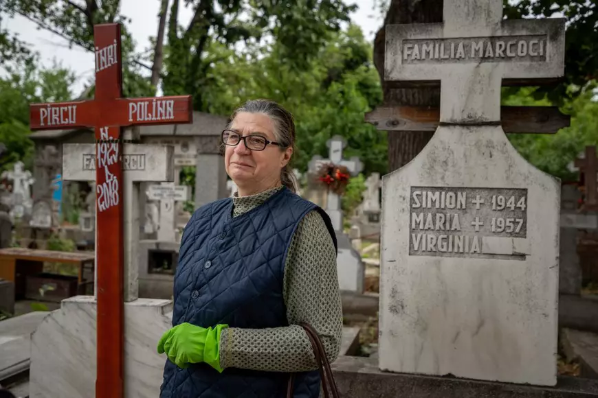 În prima zi de după starea de urgență, Elena Chima a vrut să treacă la mormântul soțului său