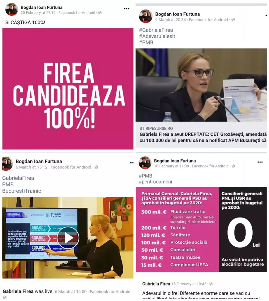 Ce fac spitalele cu banii în criza COVID: «Colentina» dă 2.500 de euro lunar ca să i se administreze pagina de Facebook,  pe care sunt lăudate Primăria și Firea