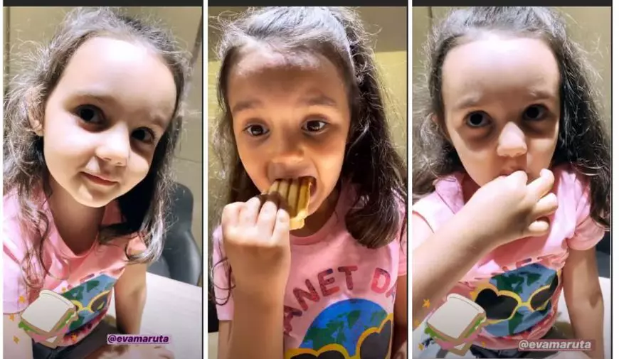 Dialogul dintre Cătălin Măruță și fiica lui a făcut senzație în mediul virtual. Ce i-a spus Eva prezentatorului TV: “O să vadă și mami filmarea”