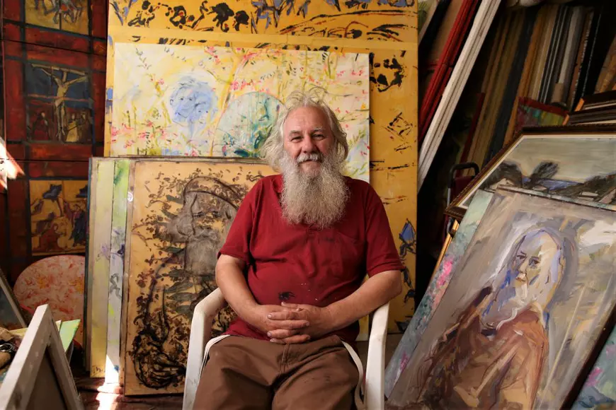 Murivale, viață de pictor în pandemie: “M-a durut carantina asta. A trebuit să fac poze pe furate, când au înverzit pomii, ca să nu mă vadă vreun polițist”