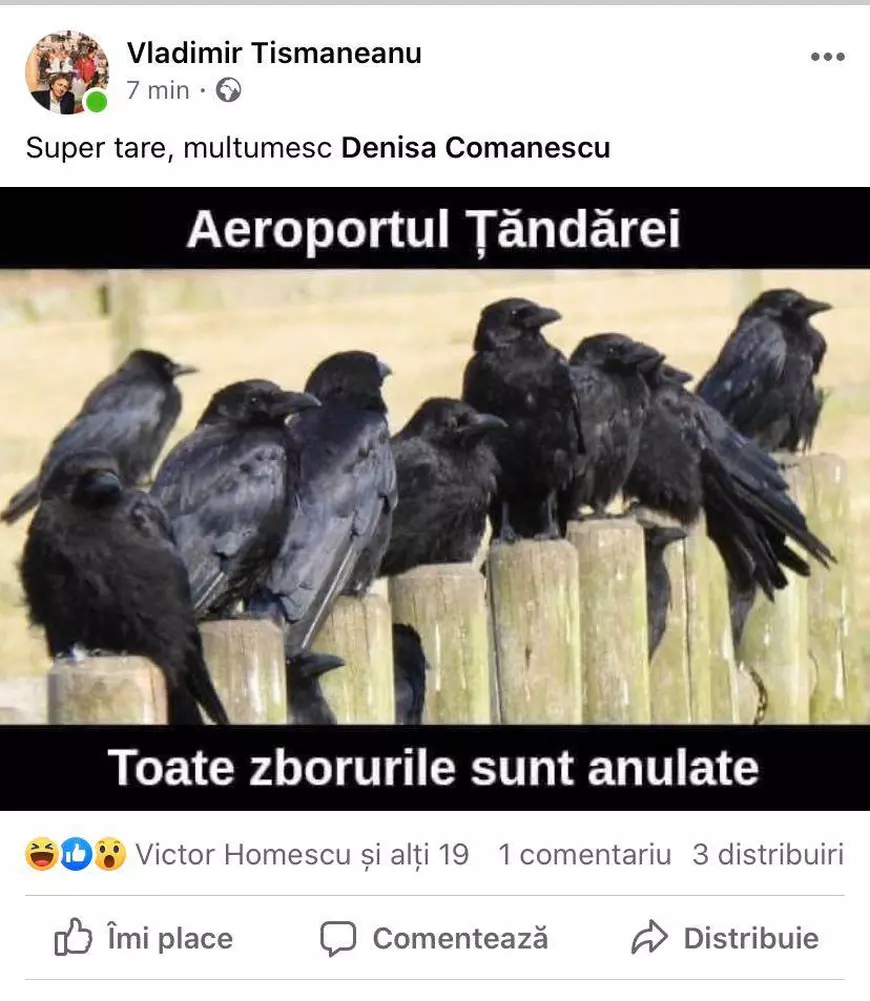 Istoricul Vladimir Tismăneanu a fost amendat cu 5.000 de lei de CNCD pentru postarea cu conotații rasiste despre Țăndărei