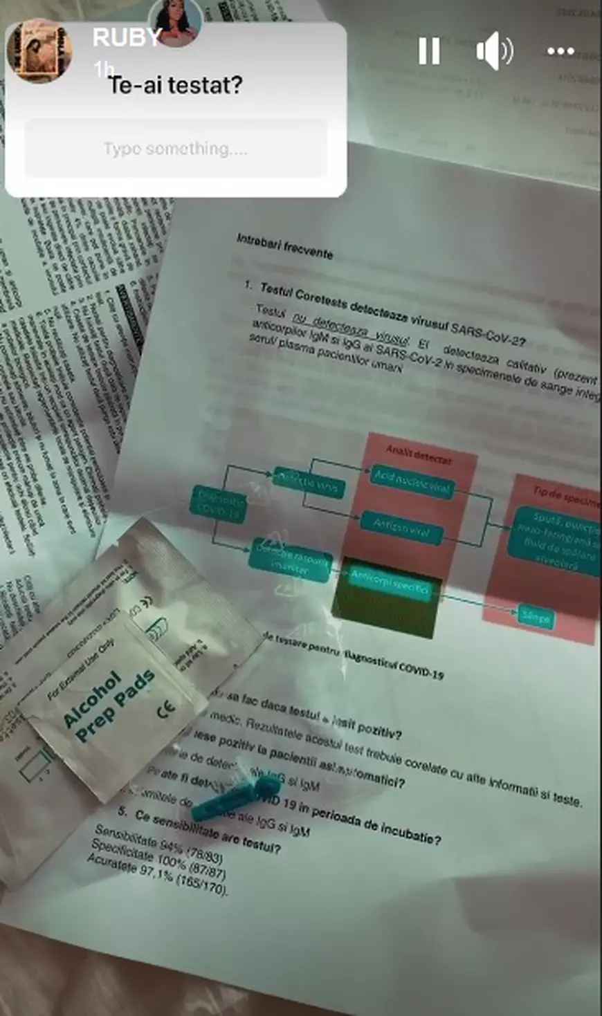 Ruby se testează de teama infectării cu coronavirus. “Tușesc ca un măgar”