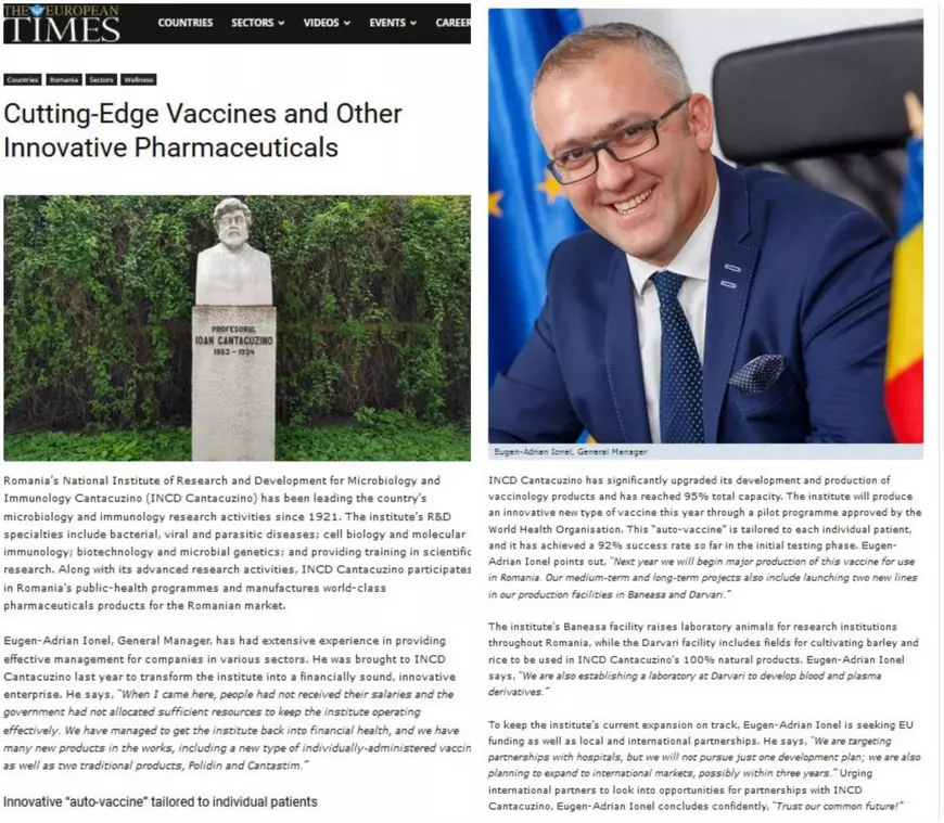 Adrian Ionel a plătit cu 10.900 de euro din bani publici un interviu într-o revistă obscură, unde a apărut și Dragnea