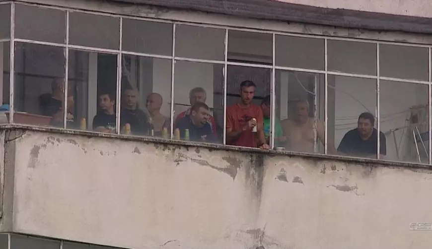 Meciul Sepsi - Hermannstadt, urmărit din balcoane, la Sfântu Gheorghe