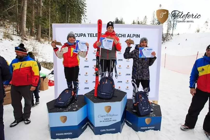 [Excelență la 14 ani] La 14 ani, Matei Oancea e multiplu campion la schi alpin. A învățat de la tatăl său și a muncit pentru performanță (Publicitate)