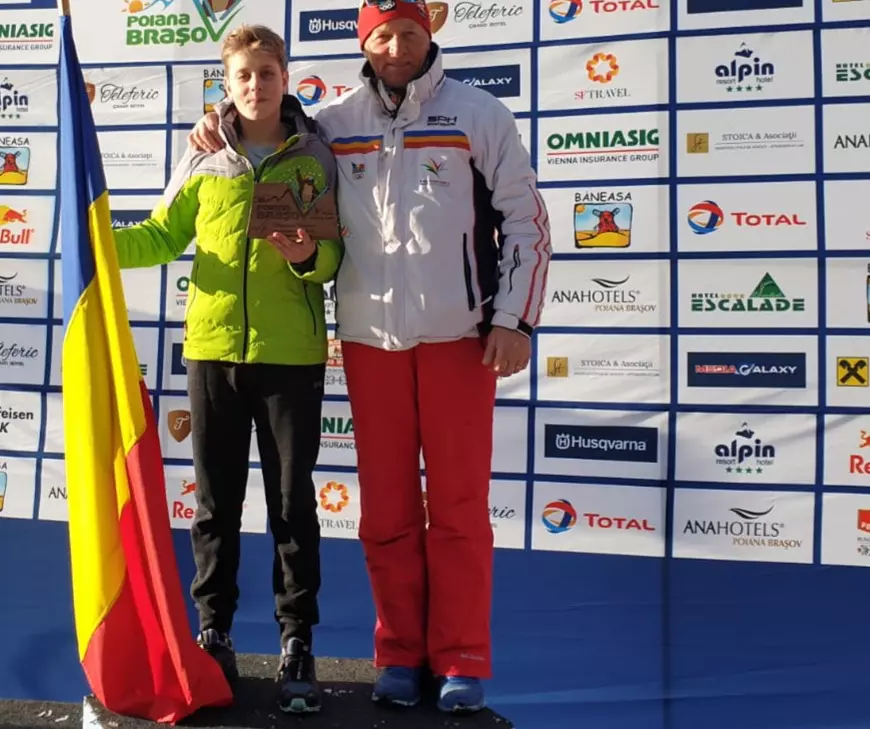 [Excelență la 14 ani] La 14 ani, Matei Oancea e multiplu campion la schi alpin. A învățat de la tatăl său și a muncit pentru performanță (Publicitate)