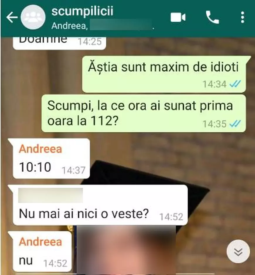 DSP nu a mers la familie, după ce mama de 53 de ani a murit de COVID, iar Andreea, 22 de ani, s-a îmbolnăvit și s-a stins în ziua când urma să celebreze absolvirea ASE