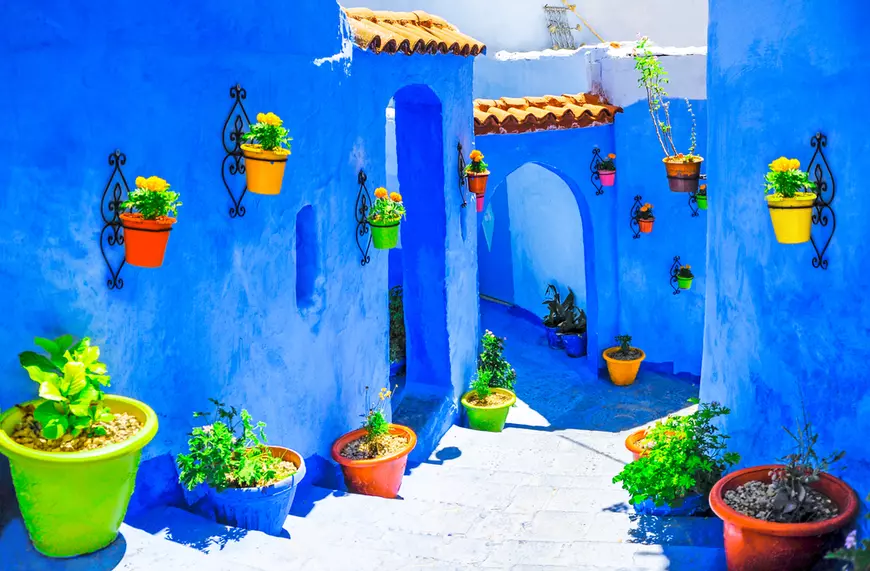 Chefchaouen, Maroc - cele mai colorate orașe din lume