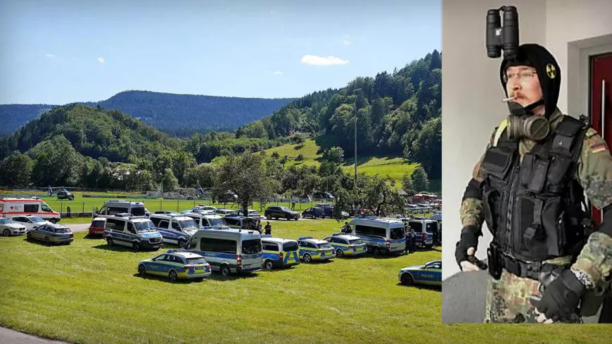 Sute de polițiști germani caută un “Rambo” în Munții Pădurea Neagră. Fugarul a dezarmat patru polițiști