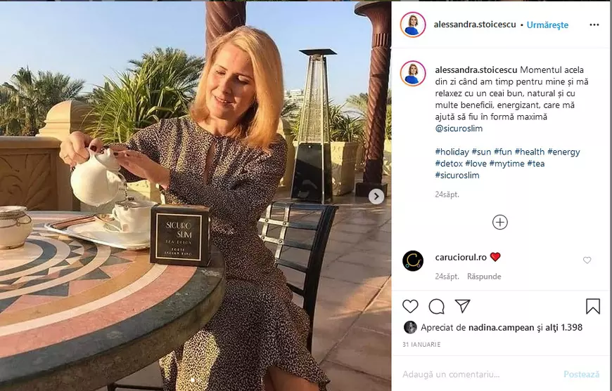Prezentatoare de știri și influencer pe bani! Alessandra Stoicescu face publicitate mascată la teste COVID!