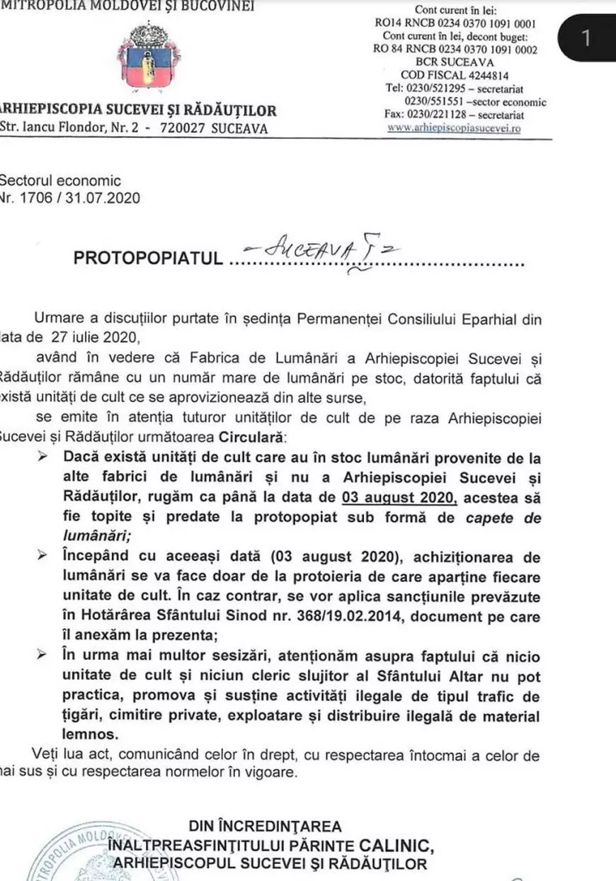 Preoți reclamați pentru implicare în traficul de țigări și de lemn. Ce măsură a luat noul arhiepiscop al Sucevei