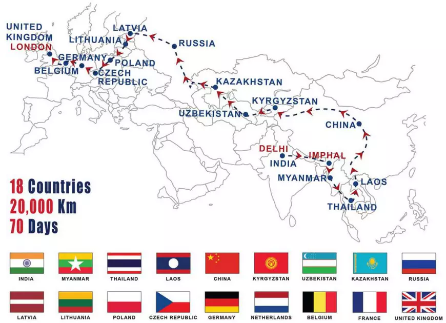 Cea mai lungă cursă cu autocarul: 18 țări, 70 de zile și 20.000 de kilometri parcurși. Cât costă călătoria