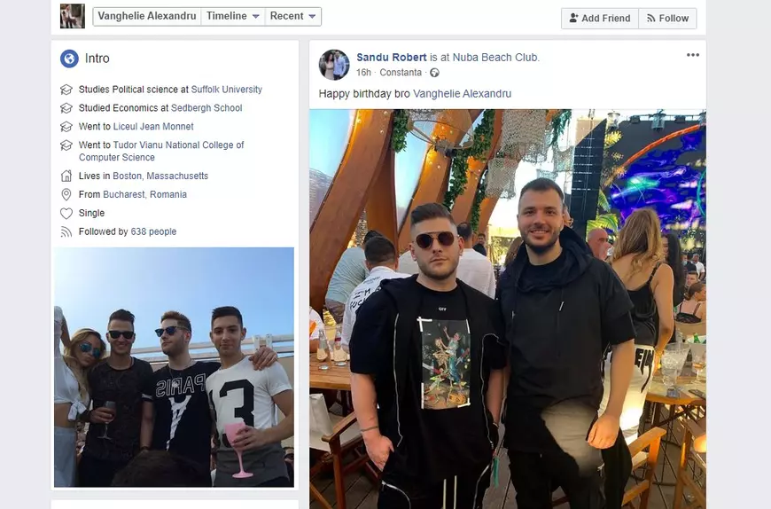 Băiatul lui Marian Vanghelie, petrecere opulentă la un club de lux din Mamaia, în plină pandemie de COVID