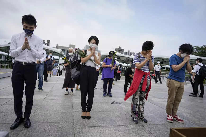 Japonia se reculege la Hiroshima, la 75 de ani de la primul atac nuclear din istorie