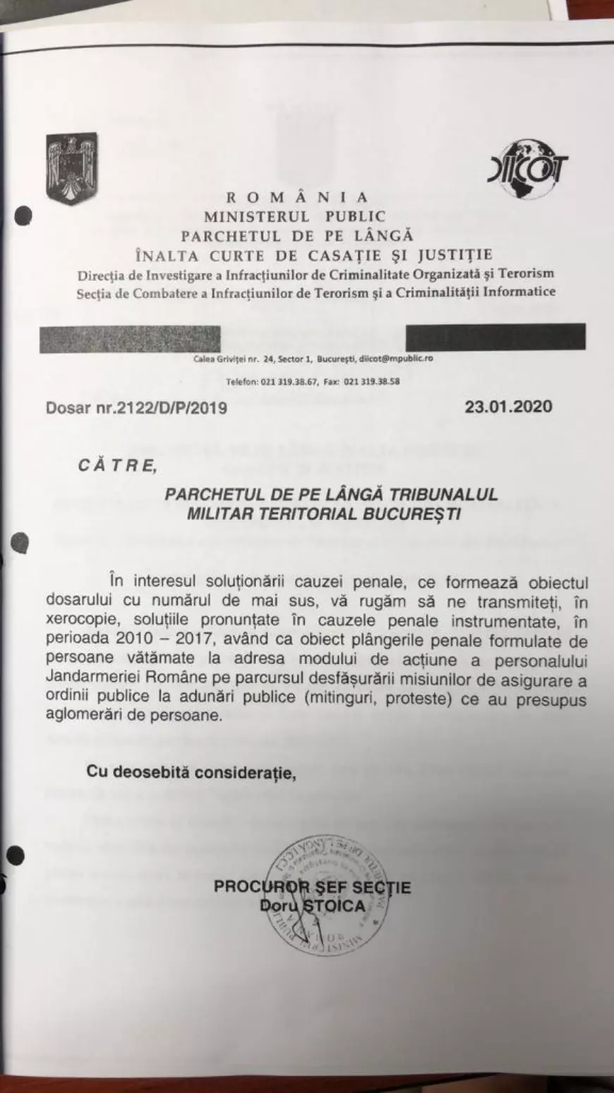 Linșaj public între procurorii din dosarul 10 august: “Sunt slujitori ai unor structuri externe. A executat niște ordine”