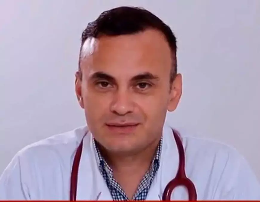 Adrian Marinescu, medic primar la Institutul de Boli Infecțioase ”Matei Balş” din București