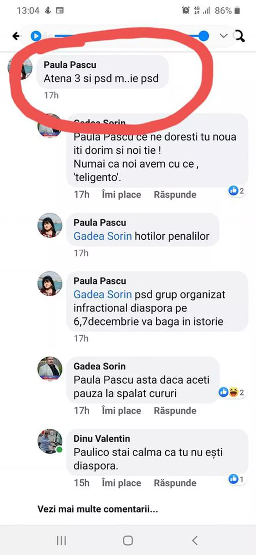 Cum îi tratează un viceprimar PSD pe alegătorii din Diaspora: ”Ne schimbați dacă faceți pauză la spălat funduri”. Sorin Gâdea: ”Eu am fost jignit primul”