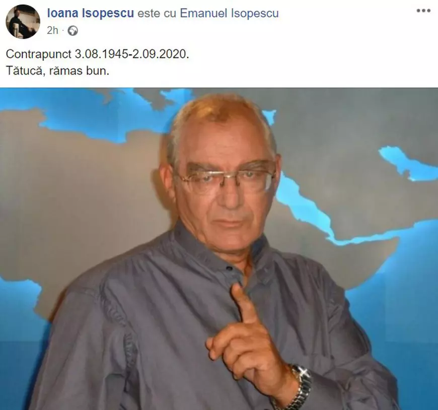 A murit Emanuel Isopescu. Fostul realizator TV avea 75 de ani