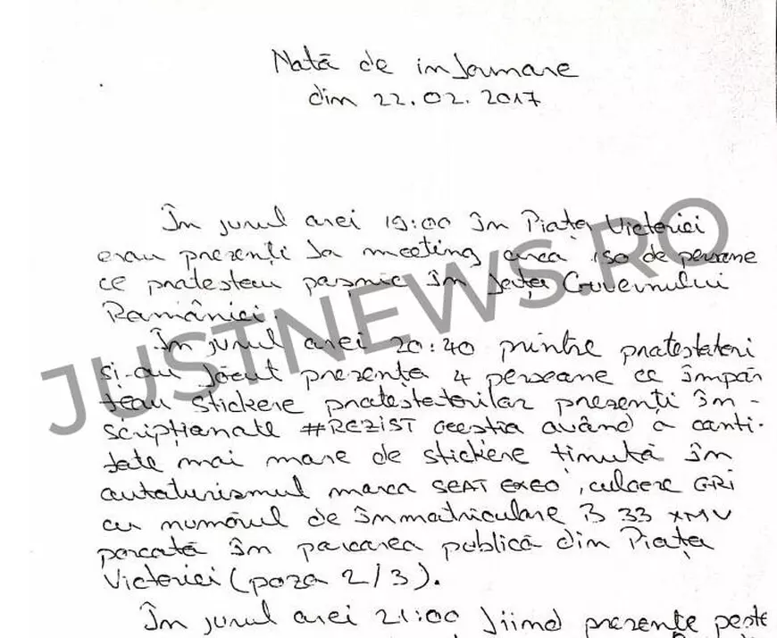 Poliția Locală a întocmit note informative despre adversarii PSD la protestele din februarie 2017. Clotilde Armand, printre politicienii vizați