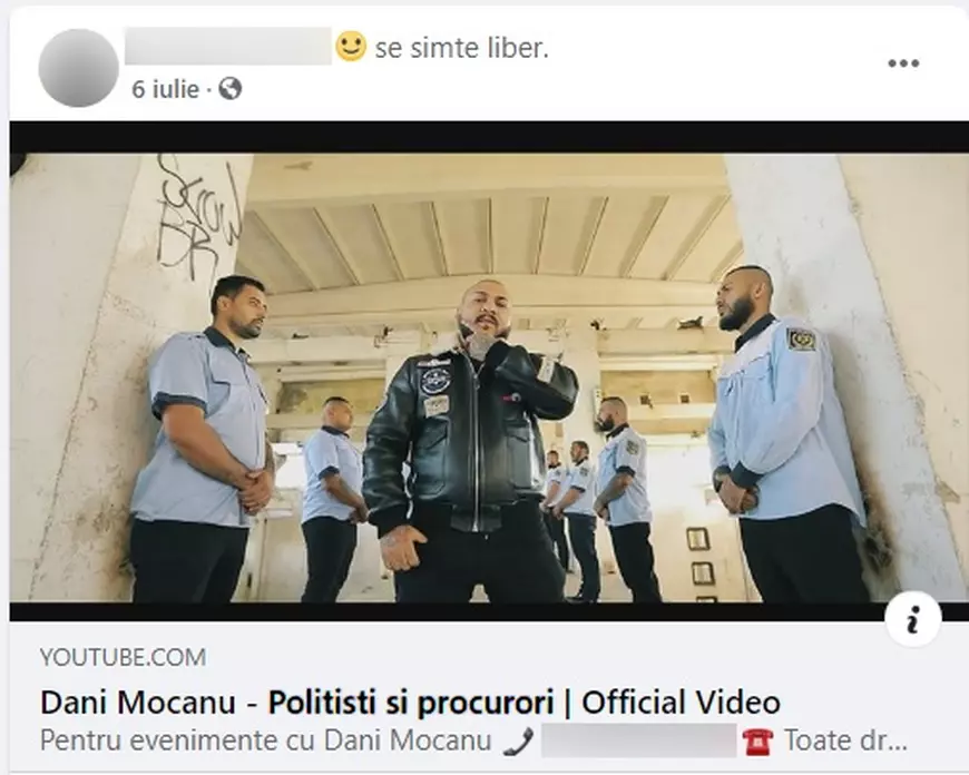 Traficantul căutat de Poliţie pentru că a vândut o fată pe un pitbull e în străinătate și le dedică manele anchetatorilor!