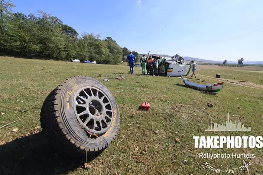 VIDEO | Simone Tempestini, accident șocant la Raliul Iașului. Care e starea pilotului