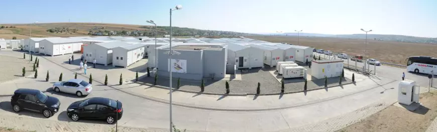 Spitalul mobil de la Iași, inaugurat cu defecțiuni. Cele 102 paturi ATI vor putea fi folosite abia peste două săptămâni﻿