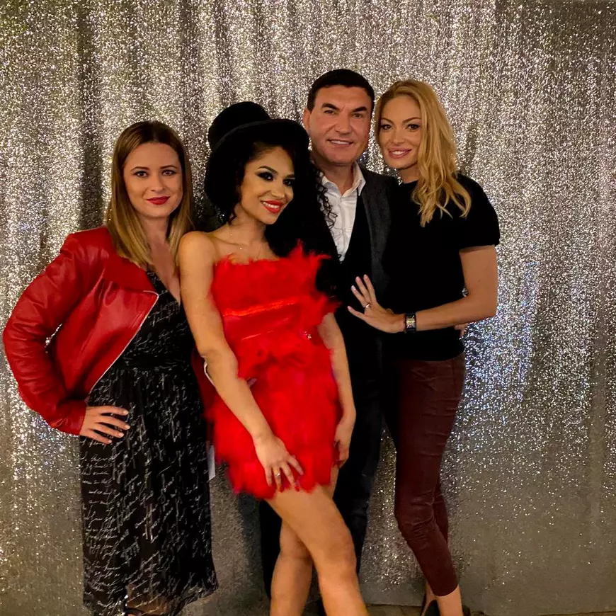 Valentina Pelinel și Cristi Borcea au făcut furori la petrecerea organizată de Nasrin Ameri, prezentatoarea Antena Stras