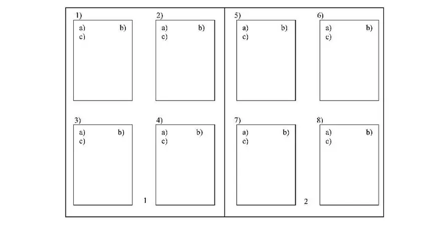 Cum arată buletinele de vot la alegerile parlamentare 2020