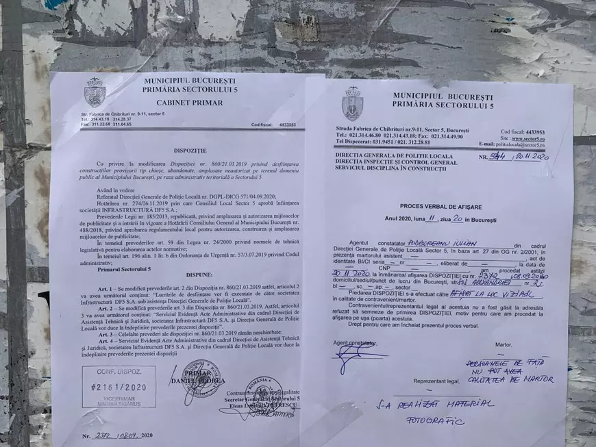 Cristian Popescu Piedone, noul edil al Sectorului 5, a ras chioșcurile de difuzare a presei. Ce acuză oamenii și ce spune Primăria