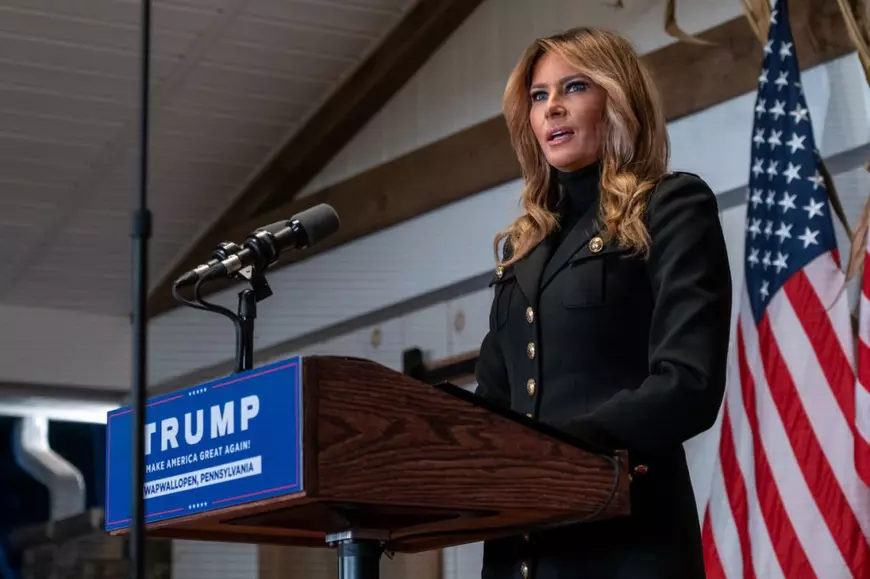 Melania Trump, o primă doamnă discretă, dar controversată