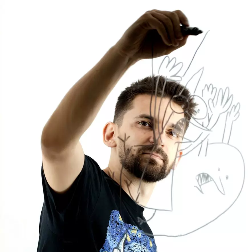 Un grafician român apreciat de o publicație de cinema din New York, printre cei mai buni creatori de afișe de film din 2020