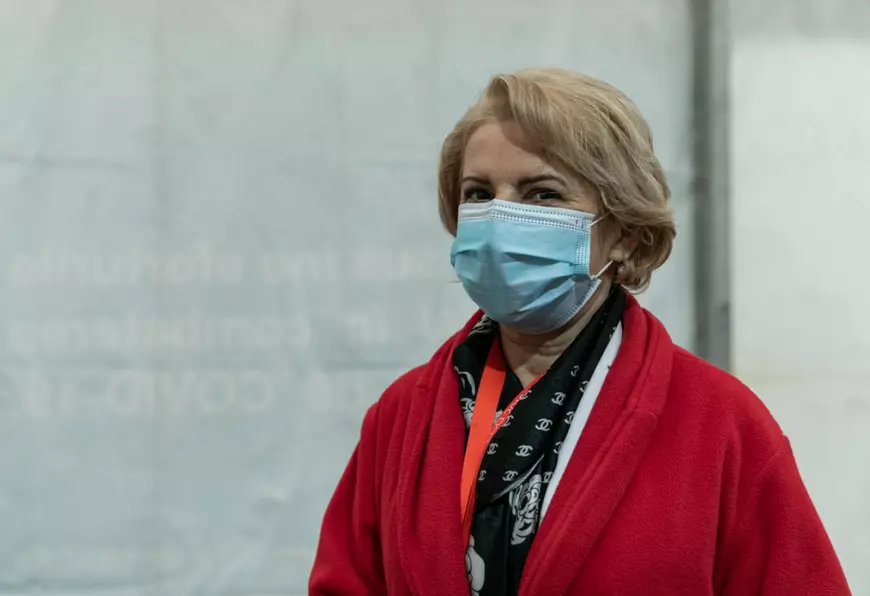 Maria Nițescu, manager interimar al Institutului de Boli Infecțioase „Matei Balș”. Foto: Vlad Chirea