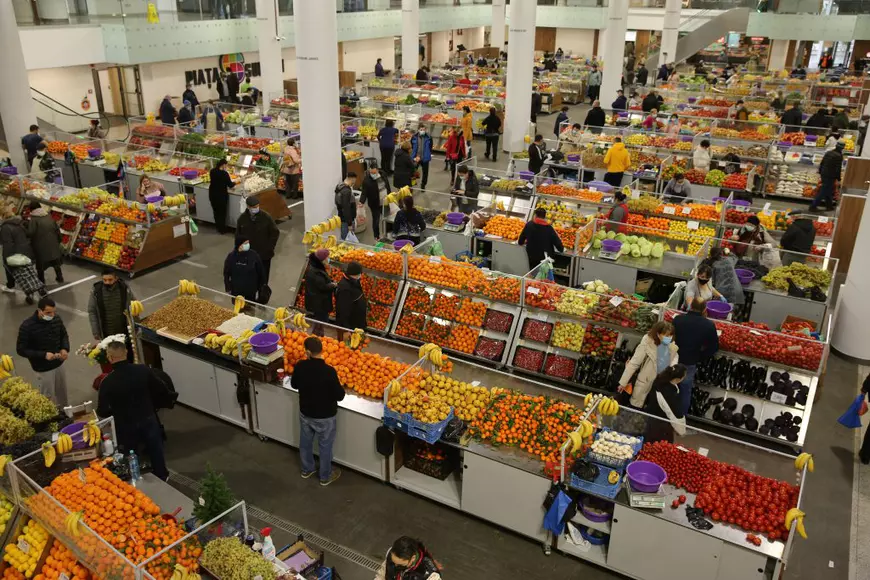 Piața Sudului s-a redeschis sâmbătă. Foto: Dumitru Angelescu