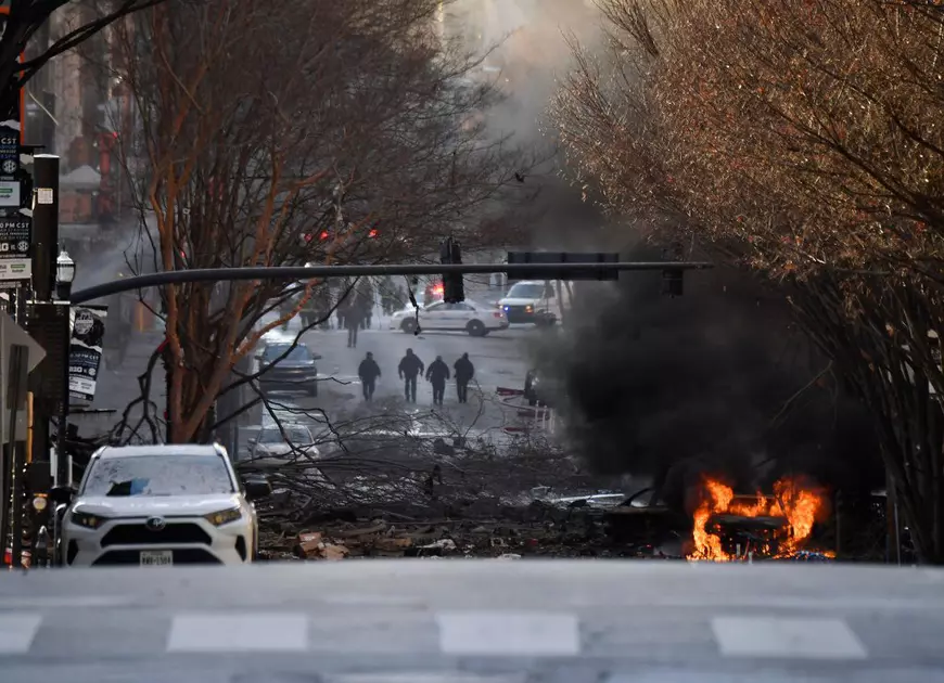 VIDEO  | Explozia uriașă din Nashville, surprinsă de camere. Autoritățile, anunțate cu 15 minute înainte de deflagrație