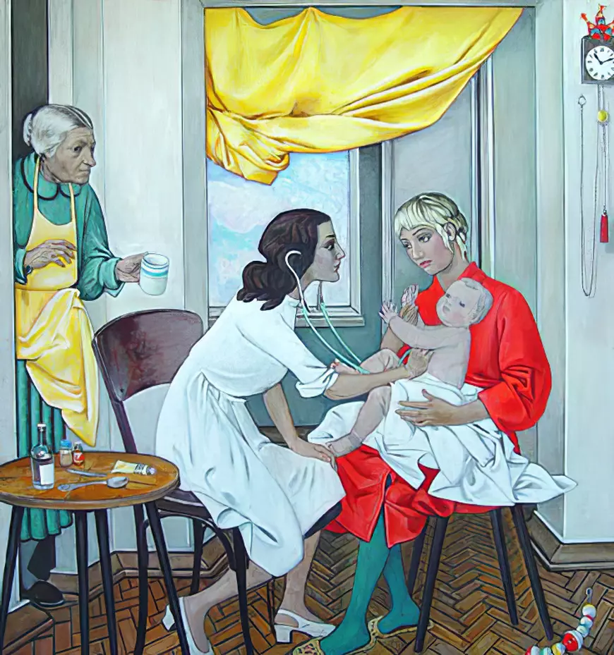 Fascinanta poveste a Valentinei Rusu Ciobanu, pictorița din Chișinău care a trecut de 100 de ani