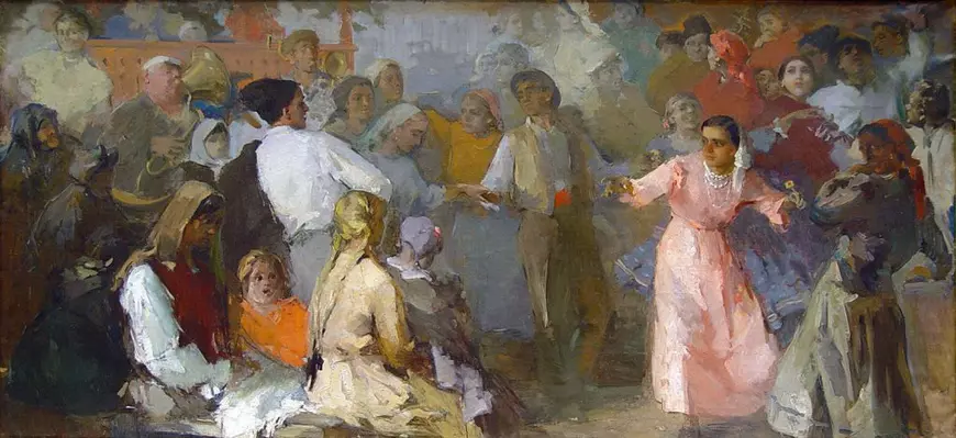 Fascinanta poveste a Valentinei Rusu Ciobanu, pictorița din Chișinău care a trecut de 100 de ani