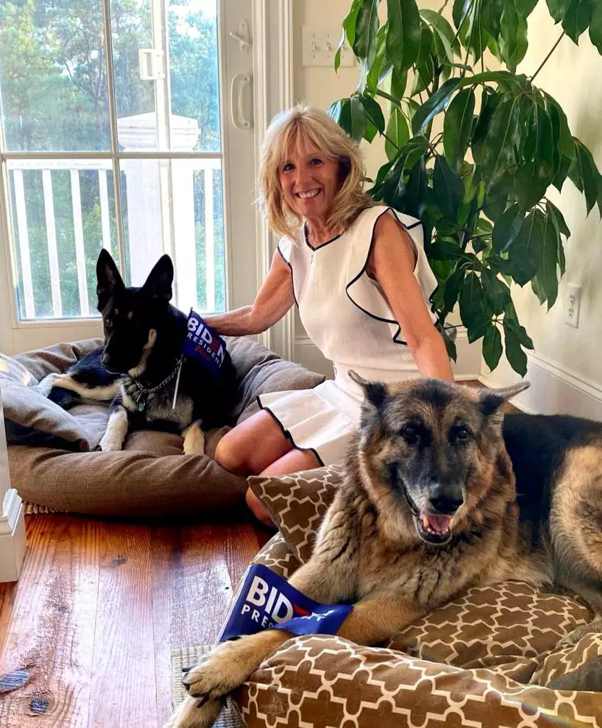 Cine sunt membrii primei familii a Statelor Unite: Doi copii, șapte nepoți, doi ciobănești germani și o pisică