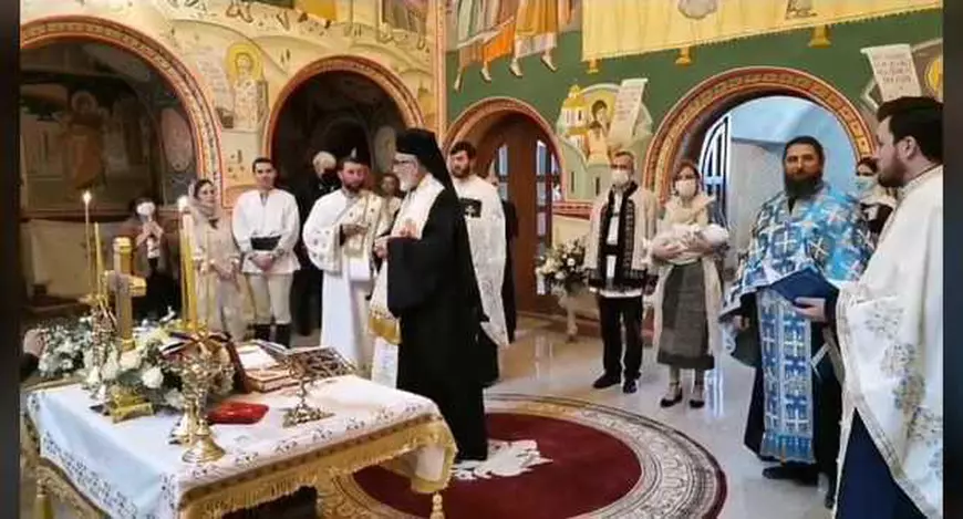 Fostul principe Nicolae al României și-a botezat fetița. Primele imagini de la eveniment