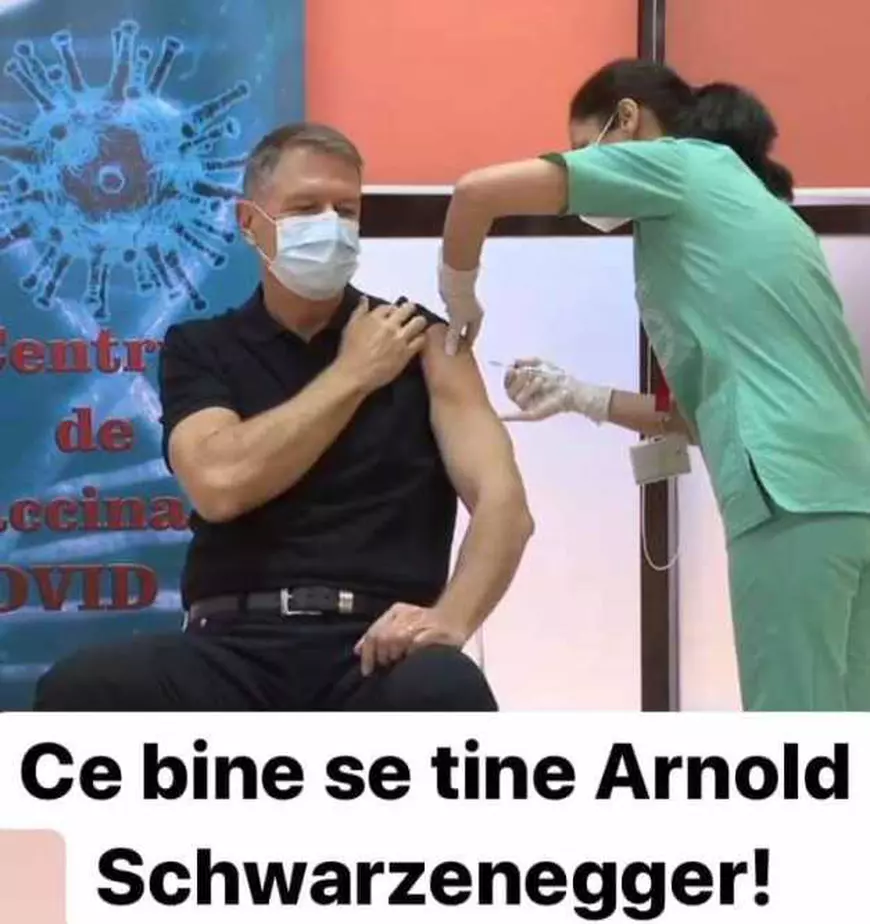 Mușchii lui Klaus Iohannis, în atenția internauților. Val de glume pe rețelele de socializare