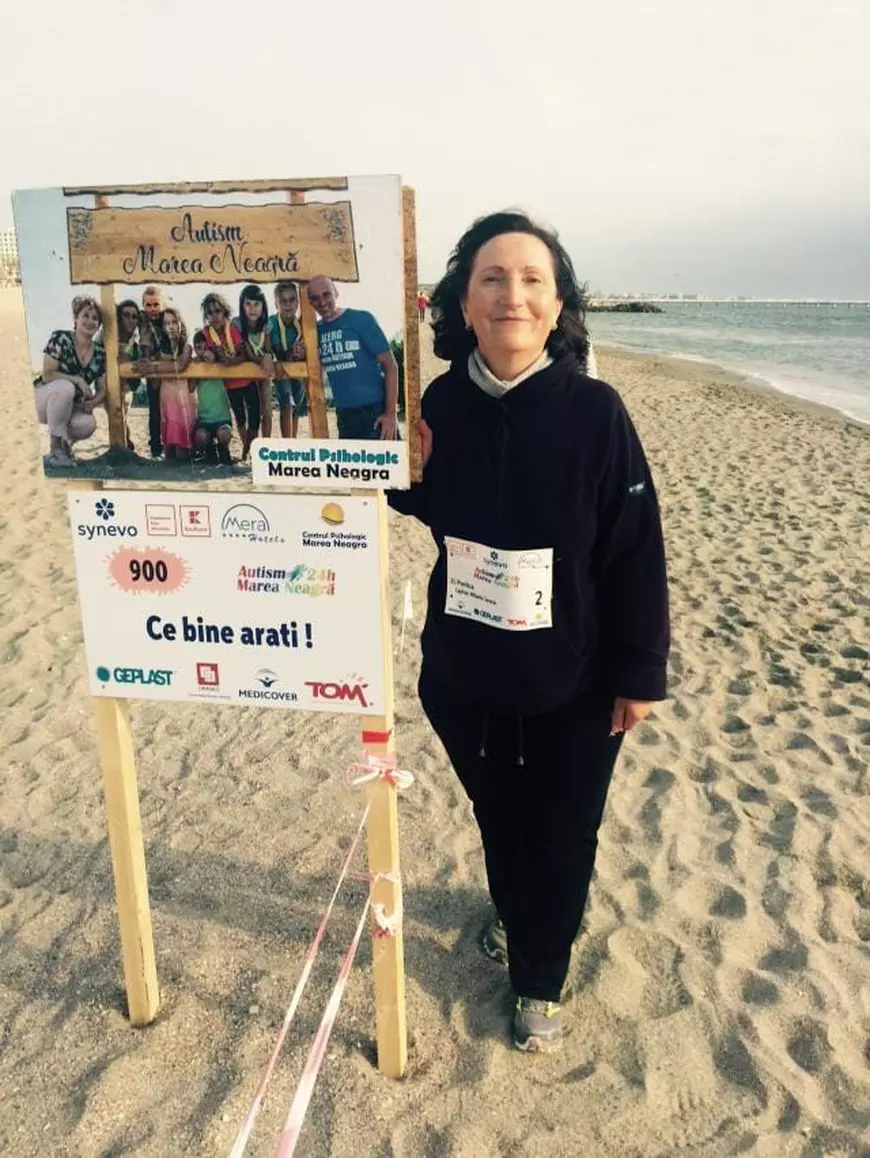 Camelia Condurache, psiholog școlar în Constanța. Foto: Facebook