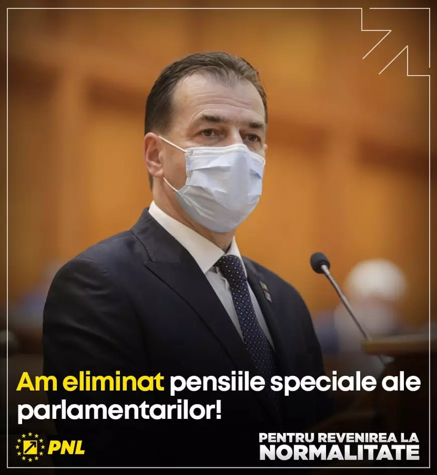 FOTO | Cum se laudă PSD, PNL și USR-PLUS că au eliminat pensiile speciale ale parlamentarilor. Mesaje la indigo pe Facebook