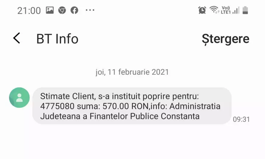 O actriță constănțeană și-a amânat o intervenție chirurgicală, după ce ANAF i-a pus poprire pe conturi, deși își plătise taxele